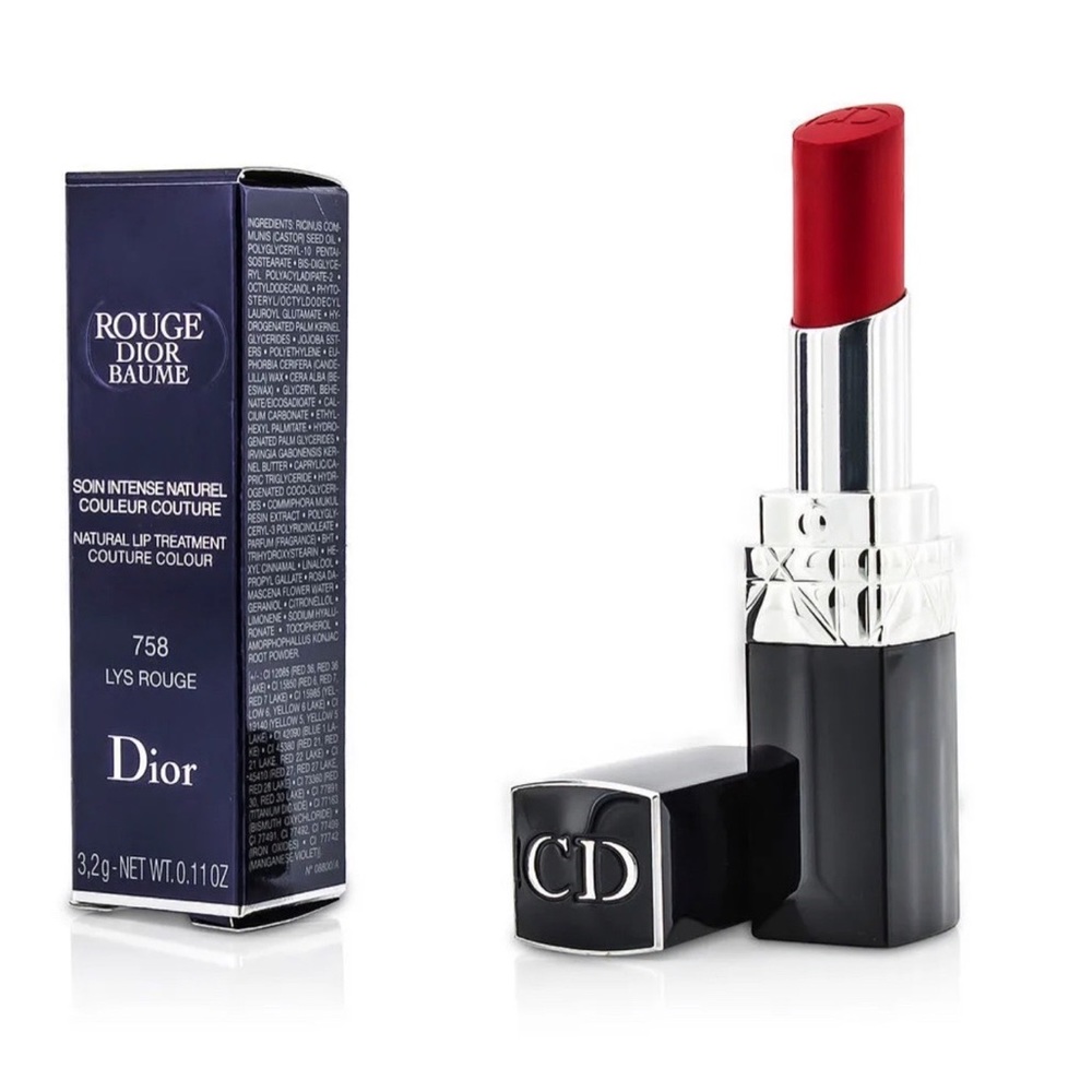 - Christian Dior Rouge Couture Colour Lipstick (758 Lys Rouge)